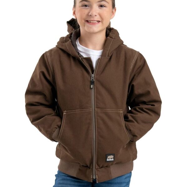 Youth Highland Softstone Duck Hooded Jacket Thumbnail