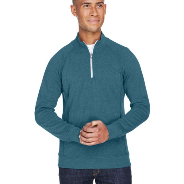 Adult Triblend Fleece Quarter-Zip Thumbnail