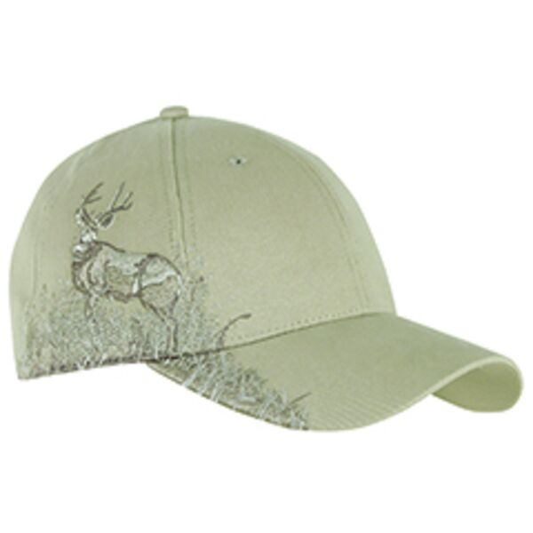 Deer Mule Camo Structured Mid-Profile Hat Thumbnail
