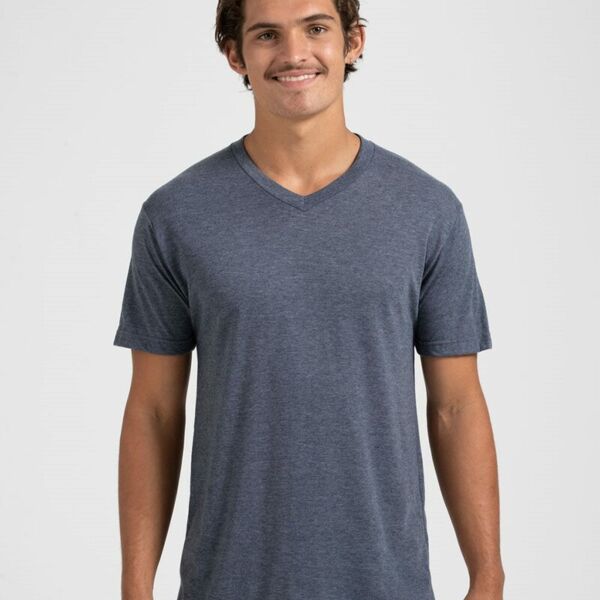 Men's Poly-Rich V-Neck T-Shirt Thumbnail