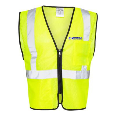 Reinhold Unisex Double-Pocket Zippered Economy Class 2 Vest - 1537-1538 Thumbnail