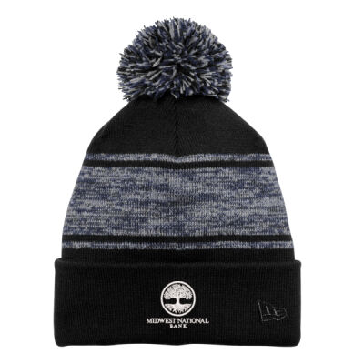 NE909 New Era® Knit Chilled Pom Beanie Thumbnail