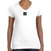 Women's Fine Jersey V-Neck Tee Women's Fine Jersey V-Neck Tee Thumbnail