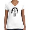 Women's Fine Jersey V-Neck Tee Women's Fine Jersey V-Neck Tee Thumbnail