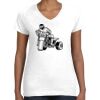 Women's Fine Jersey V-Neck Tee Women's Fine Jersey V-Neck Tee Thumbnail