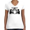 Women's Fine Jersey V-Neck Tee Women's Fine Jersey V-Neck Tee Thumbnail